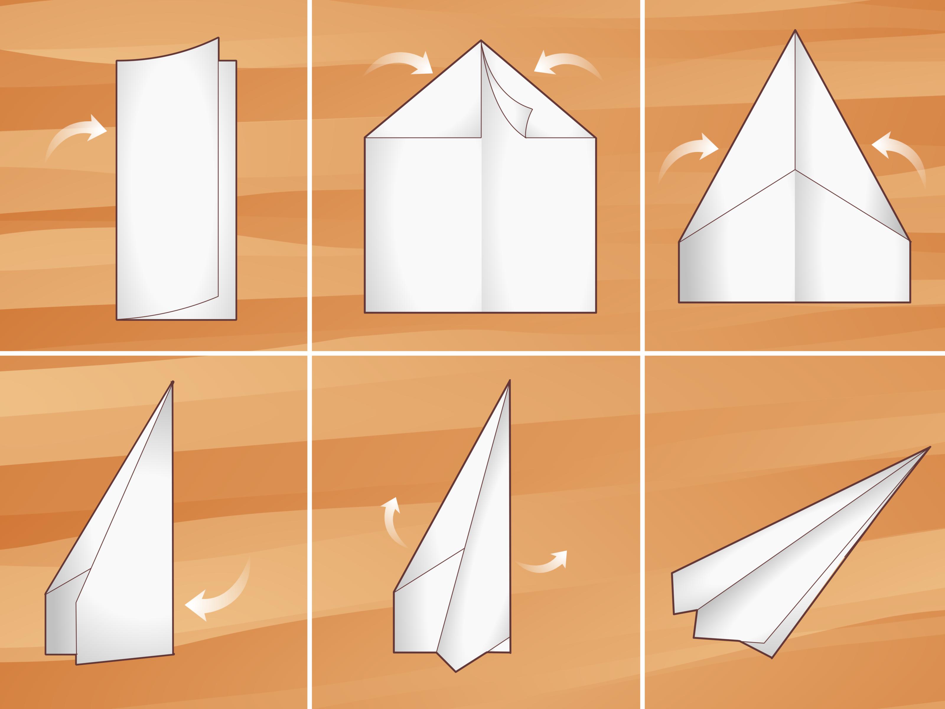 how to fold paper airplanes